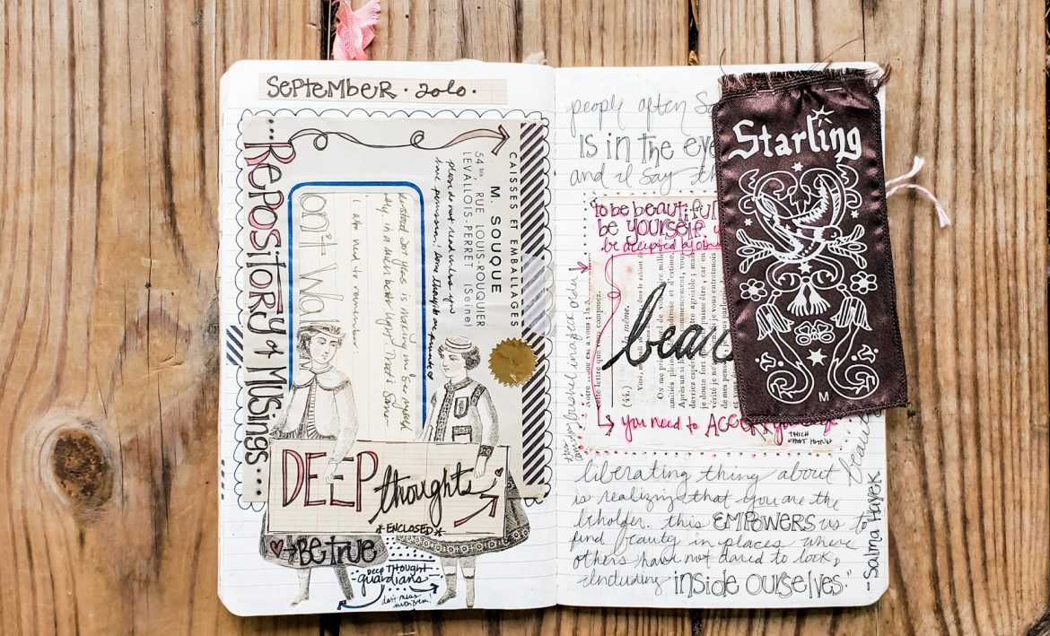Favorite Art Journal Spreads – the soul of hope